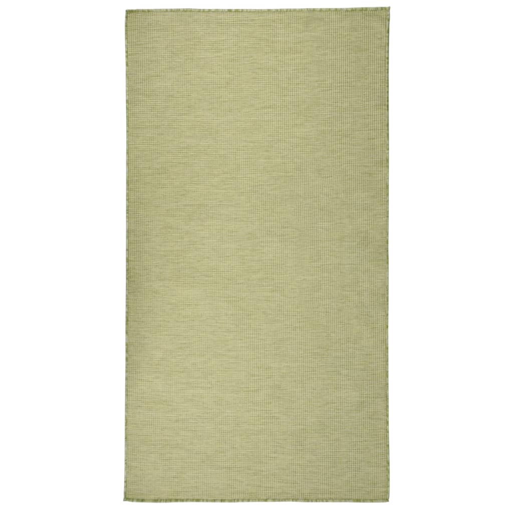 Vidaxl ausserhalb vun Tug flaach gewéckt 80x150 cm gréng