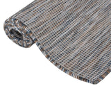 Vidaxl flat-woven outdoor rug 200x280 cm brown and blue