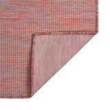 Vidaxl utenfor teppet flatvevd 160x230 cm rød