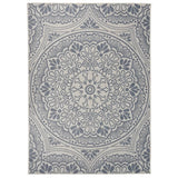 Vidaxl outside rug with pattern flat -woven 200x280 cm blue