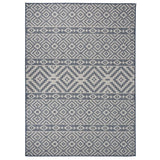 Vidaxl outside rug with pattern flat -woven 200x280 cm blue