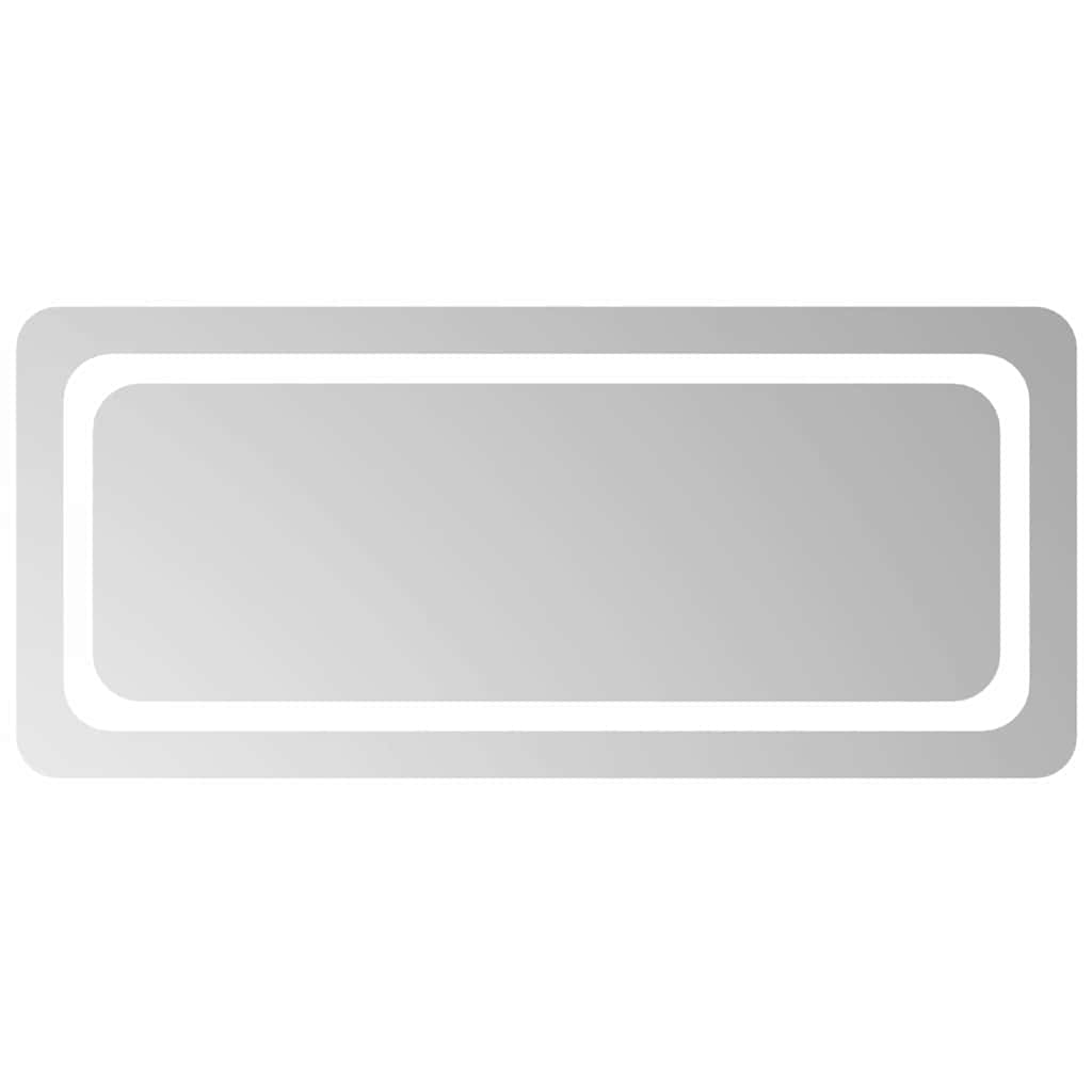 Vidaxl koupelnové zrcadlo LED 90x40 cm