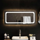 Vidaxl Bathroom Mirror LED 90x40 cm