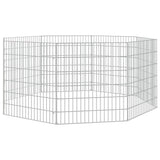 Vidaxl Animal Encosuation 8 Panels 54x60 cm galvanisert jern