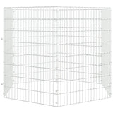 Vidaxl Animal Encosuation 6 Panels 54x80 cm galvanisert jern