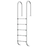 Vidaxl Swimming Pool Ladder 54x38x211 cm 304 Rustfrit stål