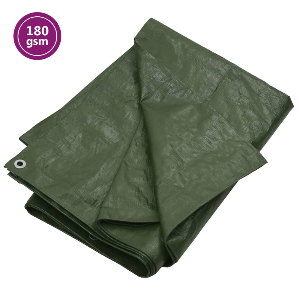 Vidaxl Apparat 180 g m² 4x4 m hdp gréng