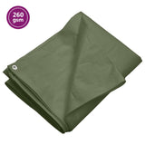 Vidaxl Device Sail 260 g m² 3x5 m HDPE vert