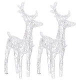 Vidaxl Christmas Animals 2 ST 80 LED ACRYLIC AZUL
