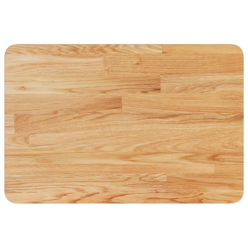 Vidaxl Washbasin Sheet 60x40x1,5 cm behandlet fast træ lysebrun