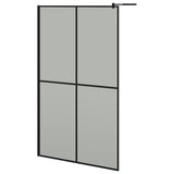 Vidaxl Walk -in shower screen 118x190 cm Dark Tempered Glass