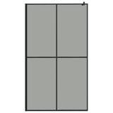 Vidaxl Walk -in shower screen 118x190 cm Dark Tempered Glass