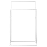 Vidaxl håndkle Rack frittliggende 48x24x78,5 cm jernhvit