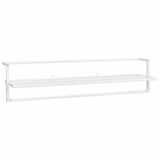 Vidaxl håndkle rack 95x25x22 cm jernhvit