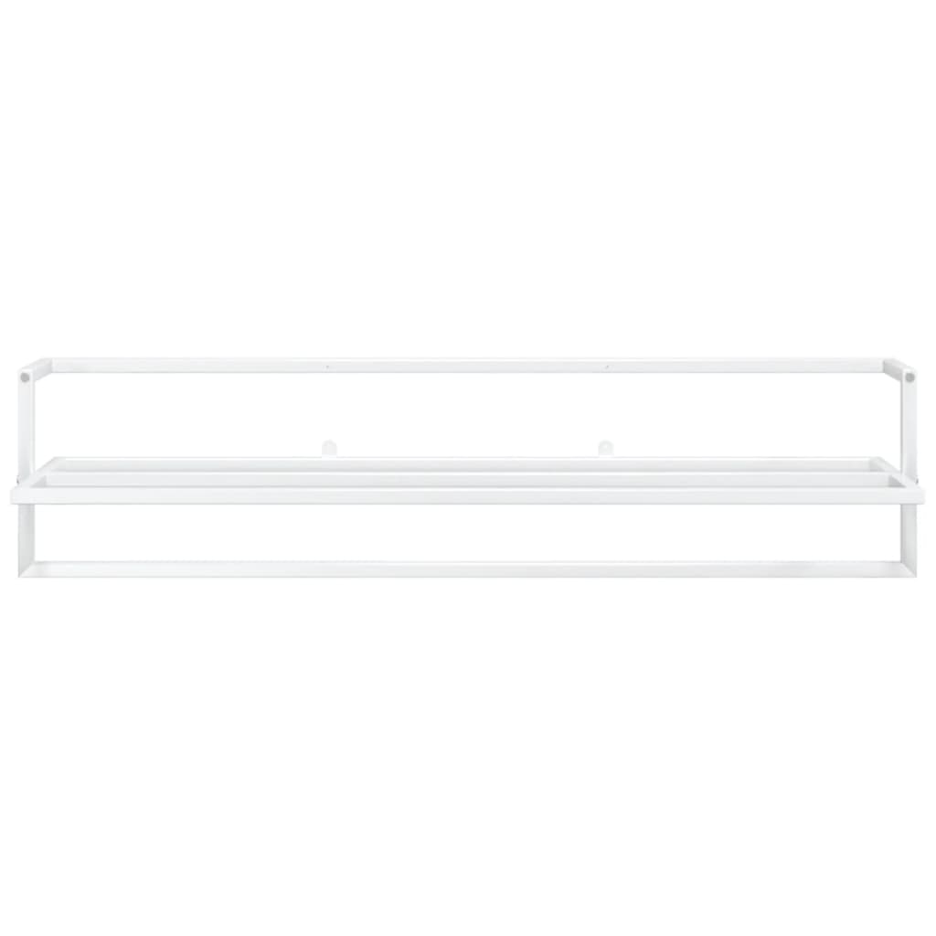 Vidaxl håndkle rack 95x25x22 cm jernhvit