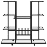 Vidaxl Blummenniveau mat Rieder 94.5x24.5x91.5 cm Side