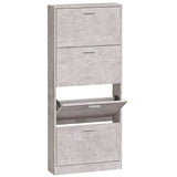Vidaxl Cabinet da scarpe 59x17x150 cm Prezzo in legno trasformato