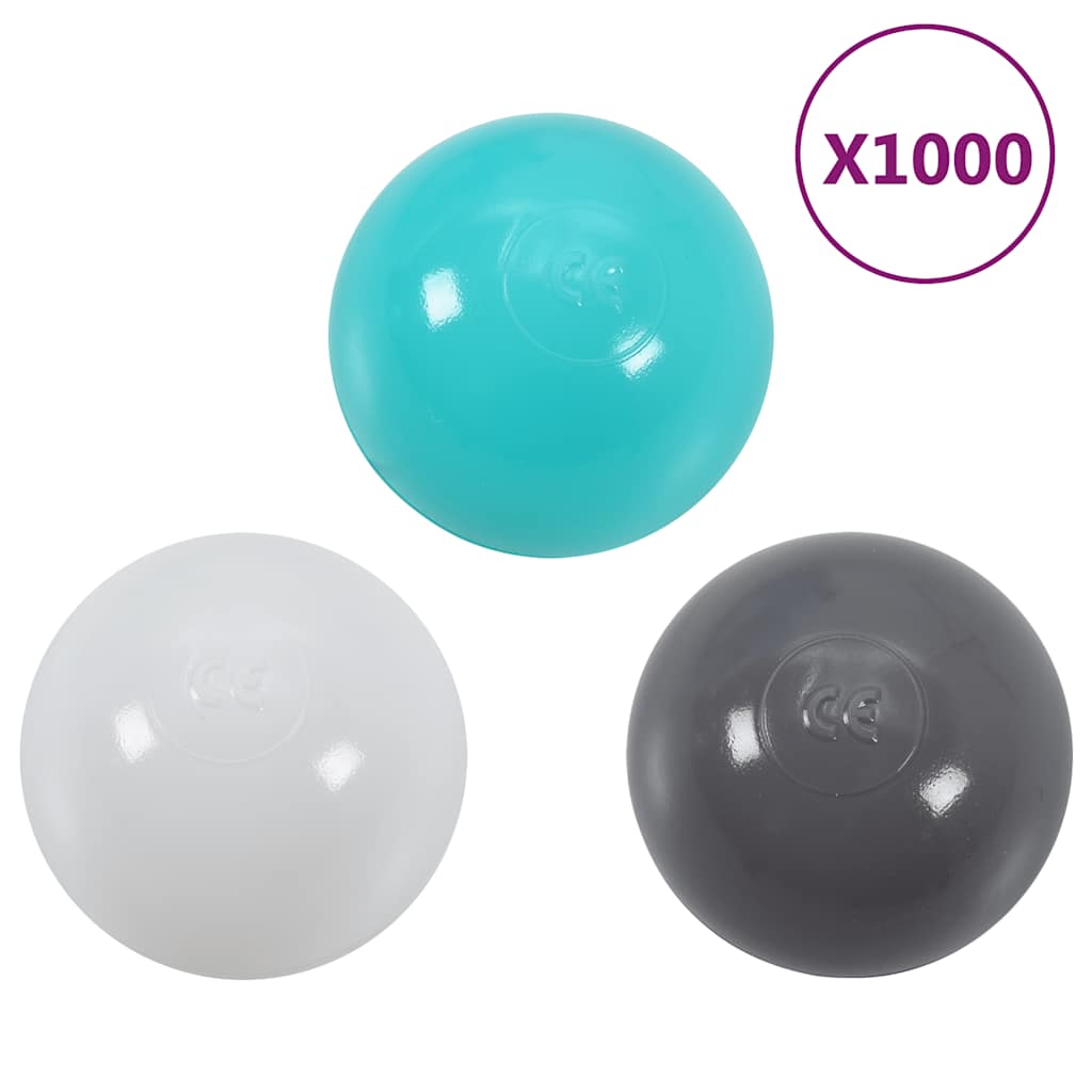 VidaXL Игрални топки 1000 бр многоцветни