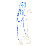 Vidaxl Christmas Figures berger et LAM avec 168 LED 102,5x35 cm