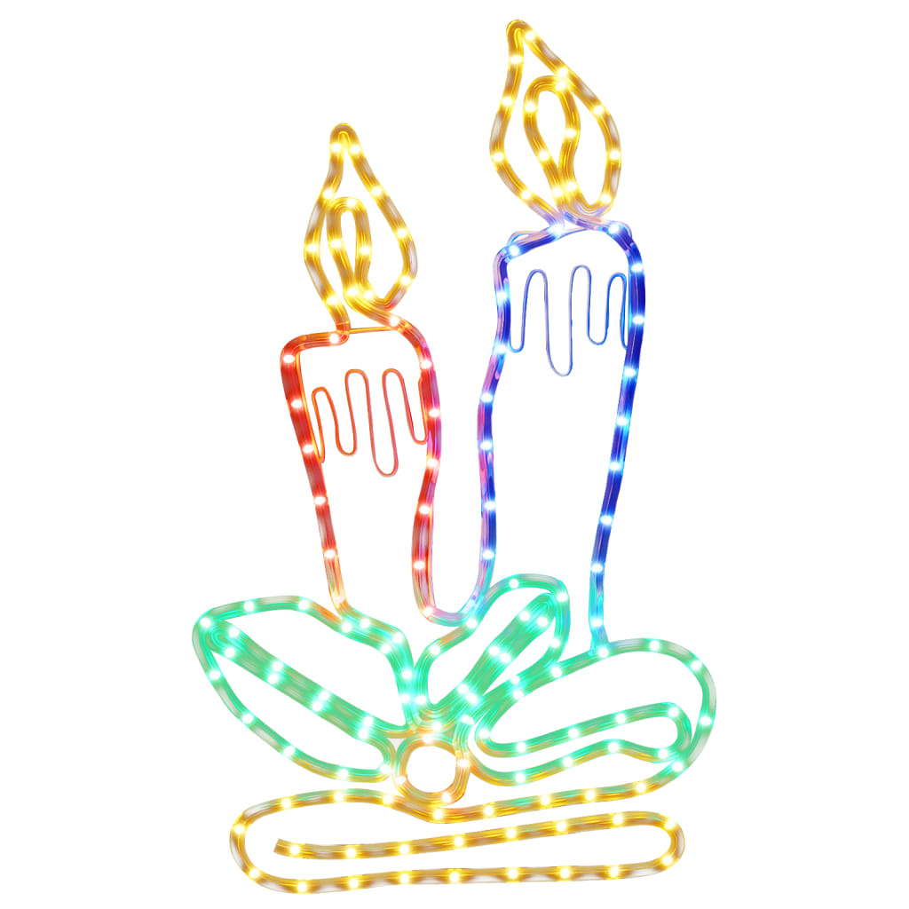 Vidaxl Christmas figure Candles with 144 LEDs 70x42 cm