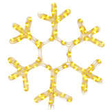Vidaxl Christmas Figur Snowflake with 72 Warm -White LEDs 38x37 cm