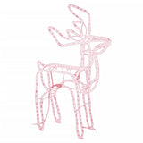 Vidaxl Christmas figure Rendier Warm white 76x42x87 cm
