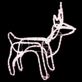 Vidaxl Christmas Figure Reindeer Warm white 60x30x60 cm