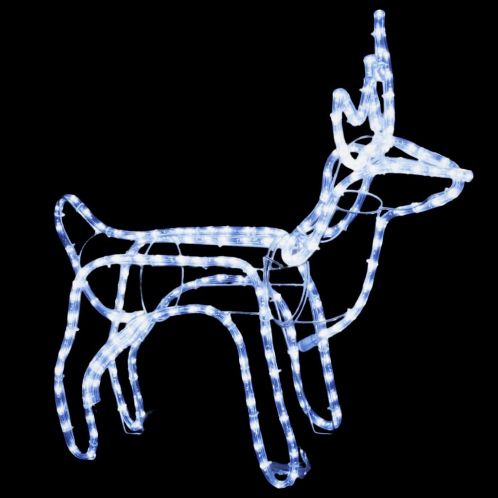 Vidaxl Christmas Figure Rendier Cold White 60x30x60 cm