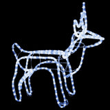 Vidaxl Christmas Figure Rendier Cold White 60x30x60 cm