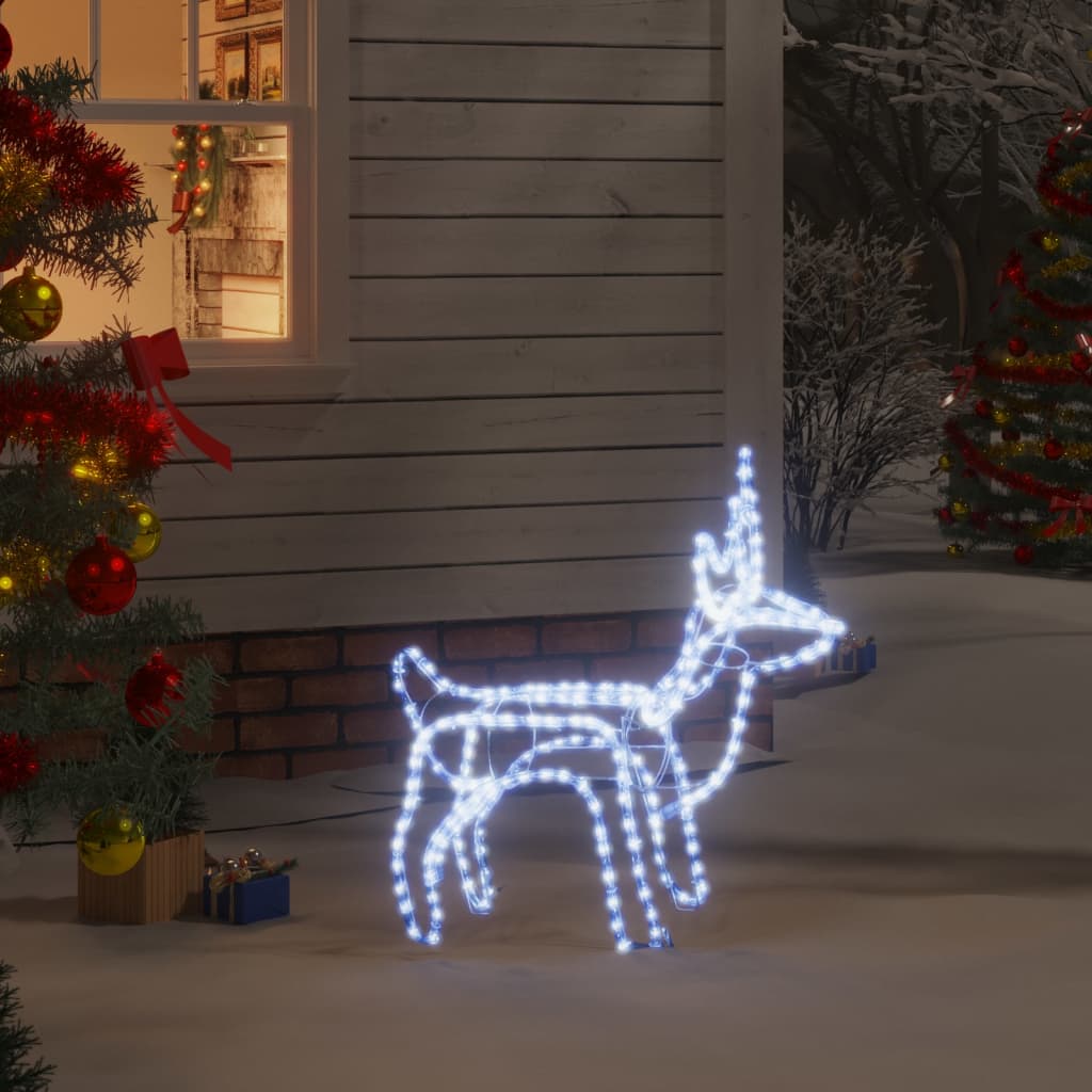 Vidaxl Christmas Figure Rendier Cold White 60x30x60 cm