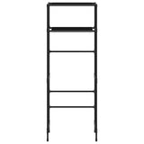 Vidaxl Toiletrek 2-Layer 53.5x28x143 cm iron black