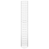 Vidaxl Gabion Polo Round Ø30x200 cm Acciaio zincato