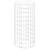 Vidaxl Gabion pole Round Ø50x100 cm Galvanized steel