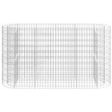 Plaopanice Vidaxl Gabion zvedla 190x50x100 cm galvanizované železo
