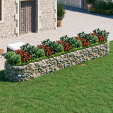 Vidaxl Gabion Fiorter ha raccolto ferro zincato 500x100x50 cm