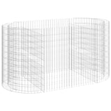 Plaopanice Vidaxl Gabion se zvýšila o 200x100x100 cm galvanizované železo