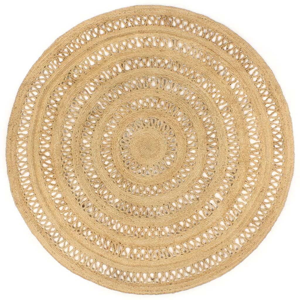 Vidaxl rug handemade 180 cm huet Jute