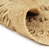 Vidaxl rug handemade 180 cm huet Jute