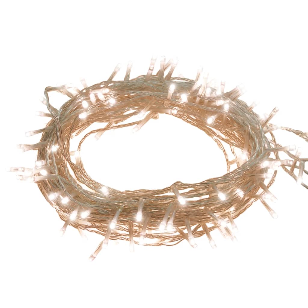 Vidaxl Light Garland com 1000 LEDs Warm White 100 M PVC