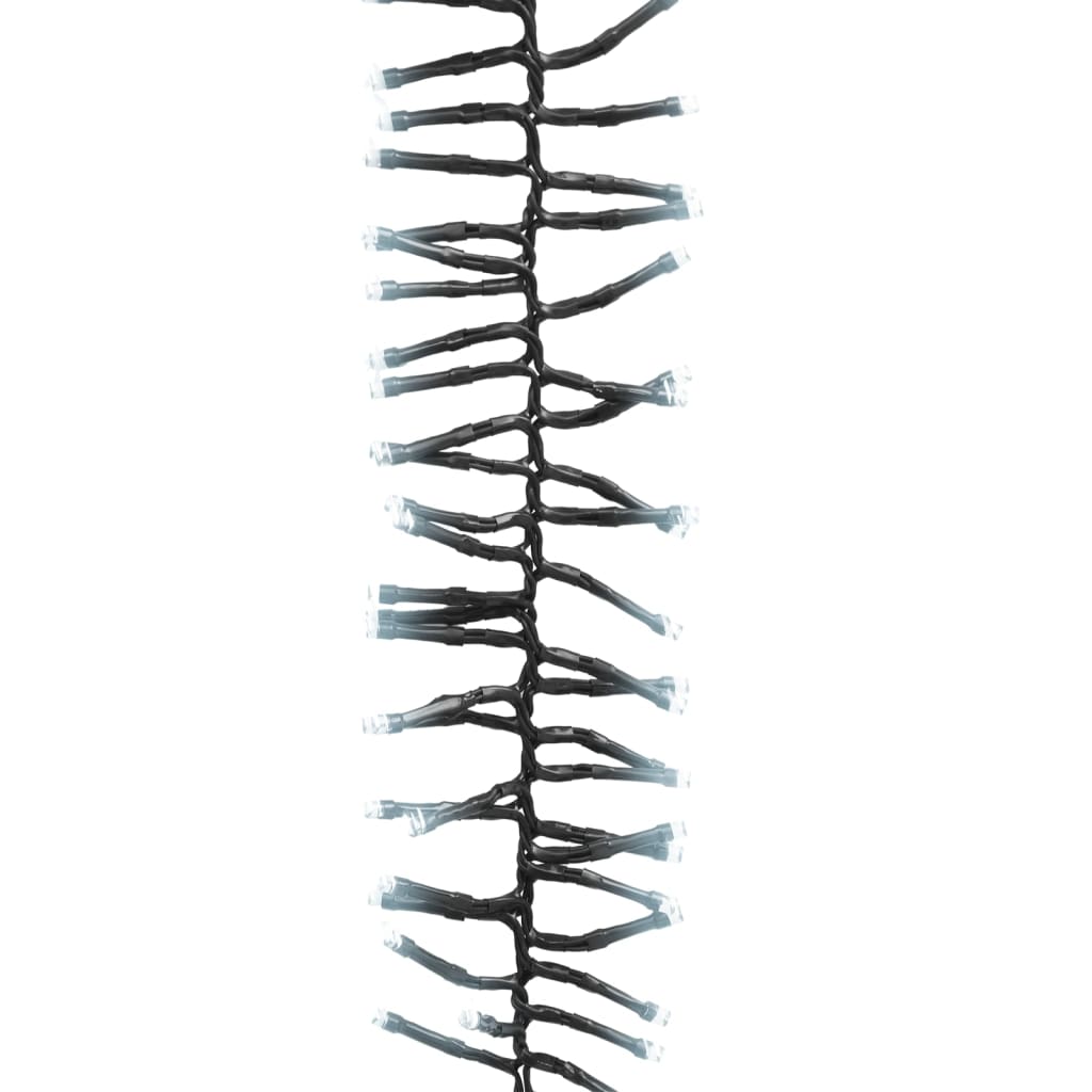 Vidaxx light string cluster with 3000 LEDs cold white 60 m PVC