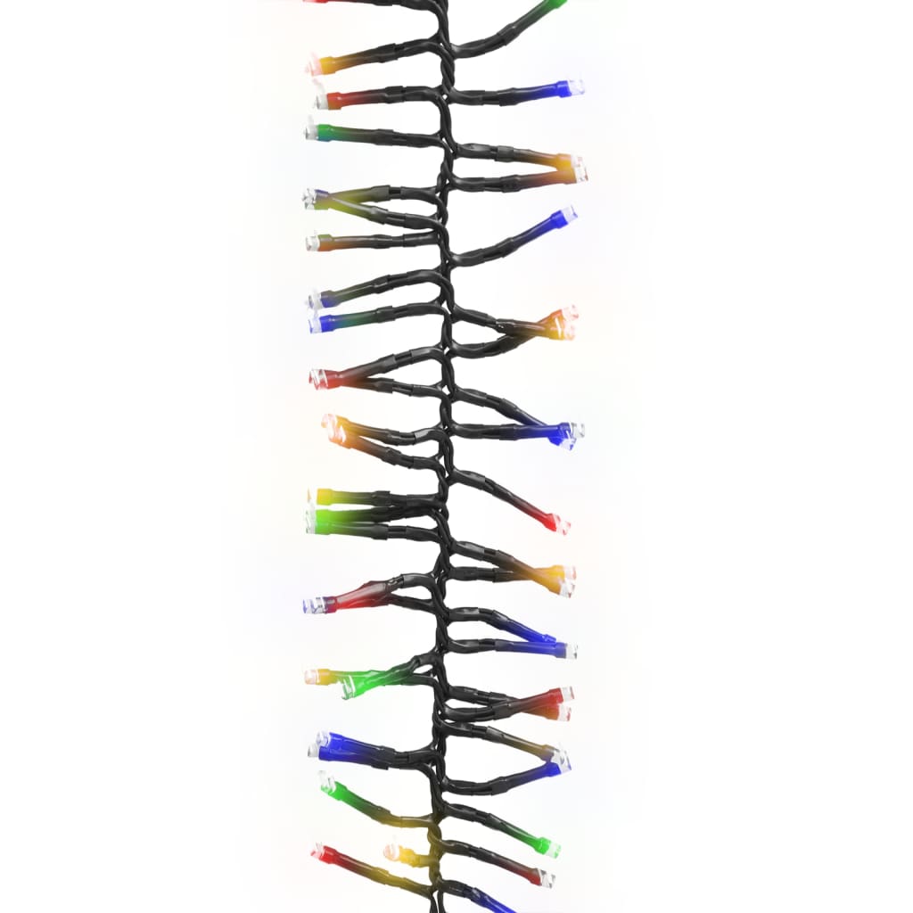 Vidaxl Light garland cluster with 3000 LEDs multicolored 23 m PVC