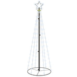 Vidaxl Kegelkerstboom 108 LEDs 70x180 cm Cold white
