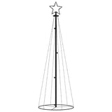 Vidaxl Kegelkerstboom 108 LEDs 70x180 cm Cold white