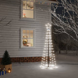 Vidaxl Kegelkerstboom 108 LEDs 70x180 cm Cold white