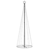 Vidaxl Kegelkerstboom 310 LEDs 100x300 cm blue