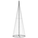Vidaxl Kegelkerstboom 732 LEDs Cold white 160x500 cm