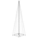 Vidaxl Kegelkerstboom 1134 LEDs blue 230x800 cm