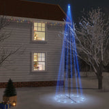 Vidaxl Kegelkerstboom 1134 LEDs blue 230x800 cm