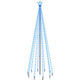 Vidaxl Christmas tree with ground pin 310 LEDs blue 300 cm