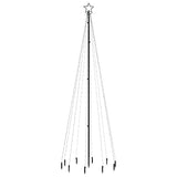 Vidaxl Christmas tree with ground pin 310 LEDs blue 300 cm